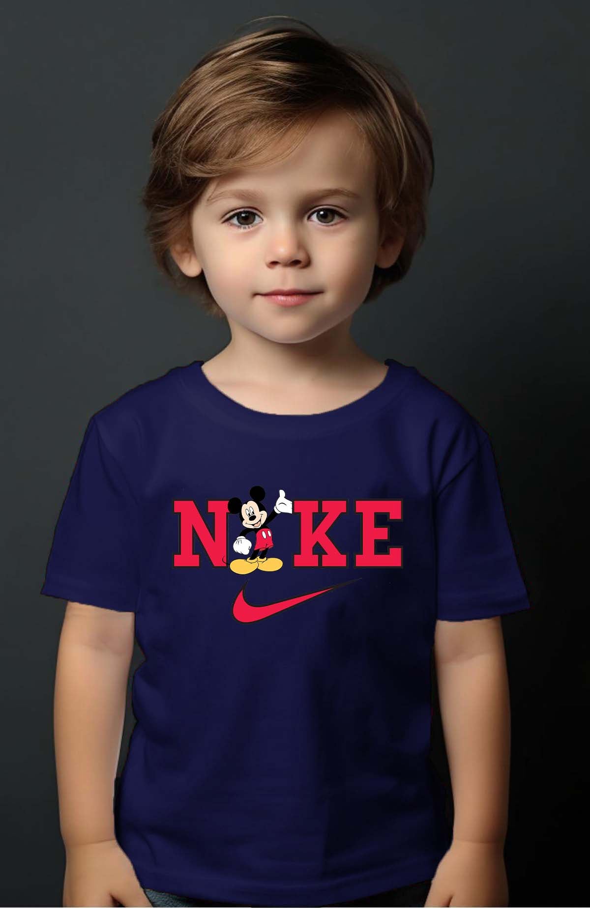 COULEUR:Marine|T-shirt Garçon | Mickey NKE Marine