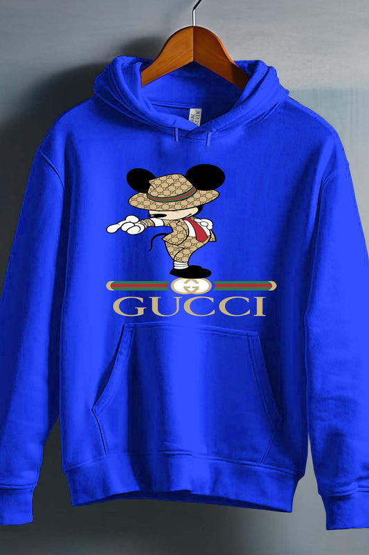 COULEUR:Bleu Roi|Sweat Capuche Garçon | Mickey gucci Jackson Bleu Roi