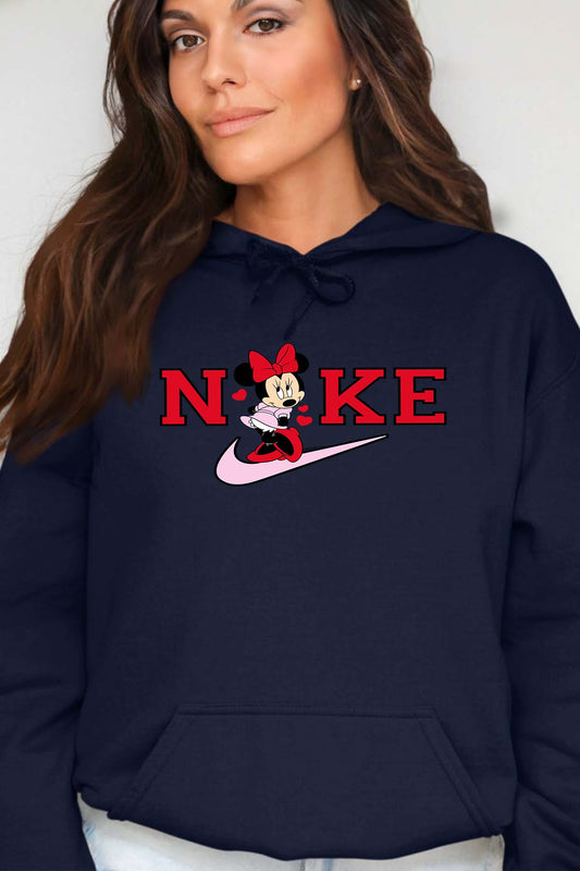 COULEUR:Marine|Sweat Capuche Femme | Minnie NKE Marine