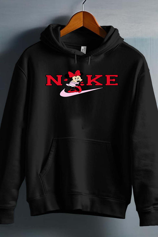 COULEUR:Noir|Sweat Capuche Fille | Minnie NKE Noir