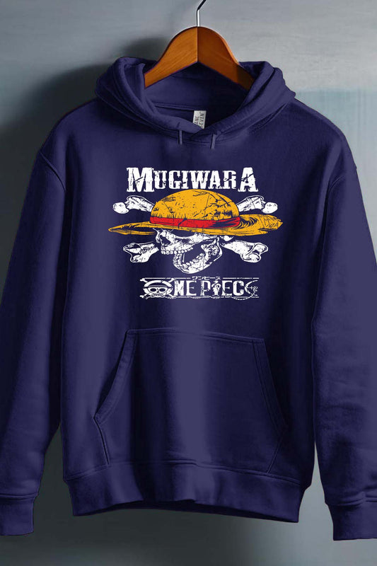 COULEUR:Marine|Sweat Capuche Homme | Mugiwara Marine