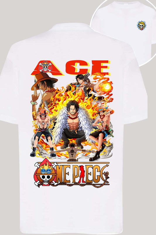 COULEUR:Blanc|T-shirt Garçon | Multi Ace 01 Blanc