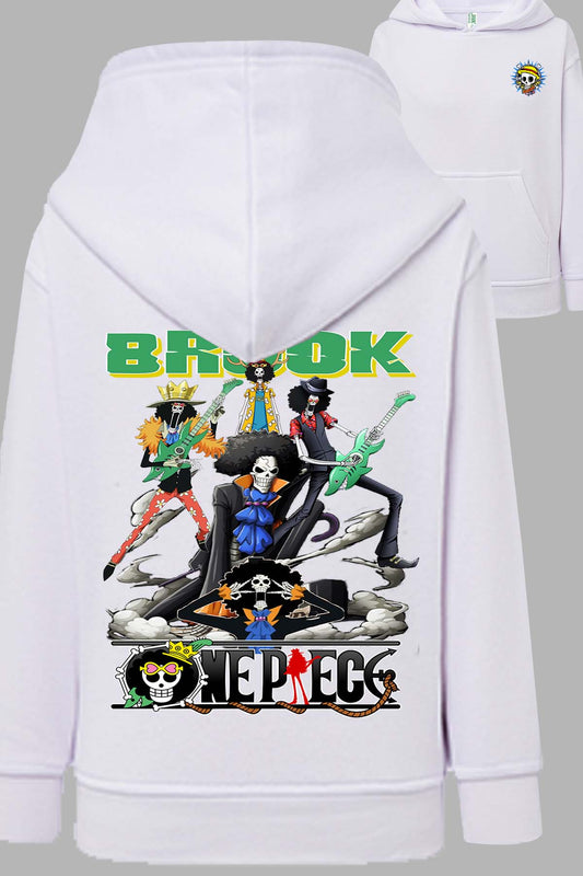 COULEUR:Blanc|Sweat Capuche Garçon | Multi Brook 01 Blanc