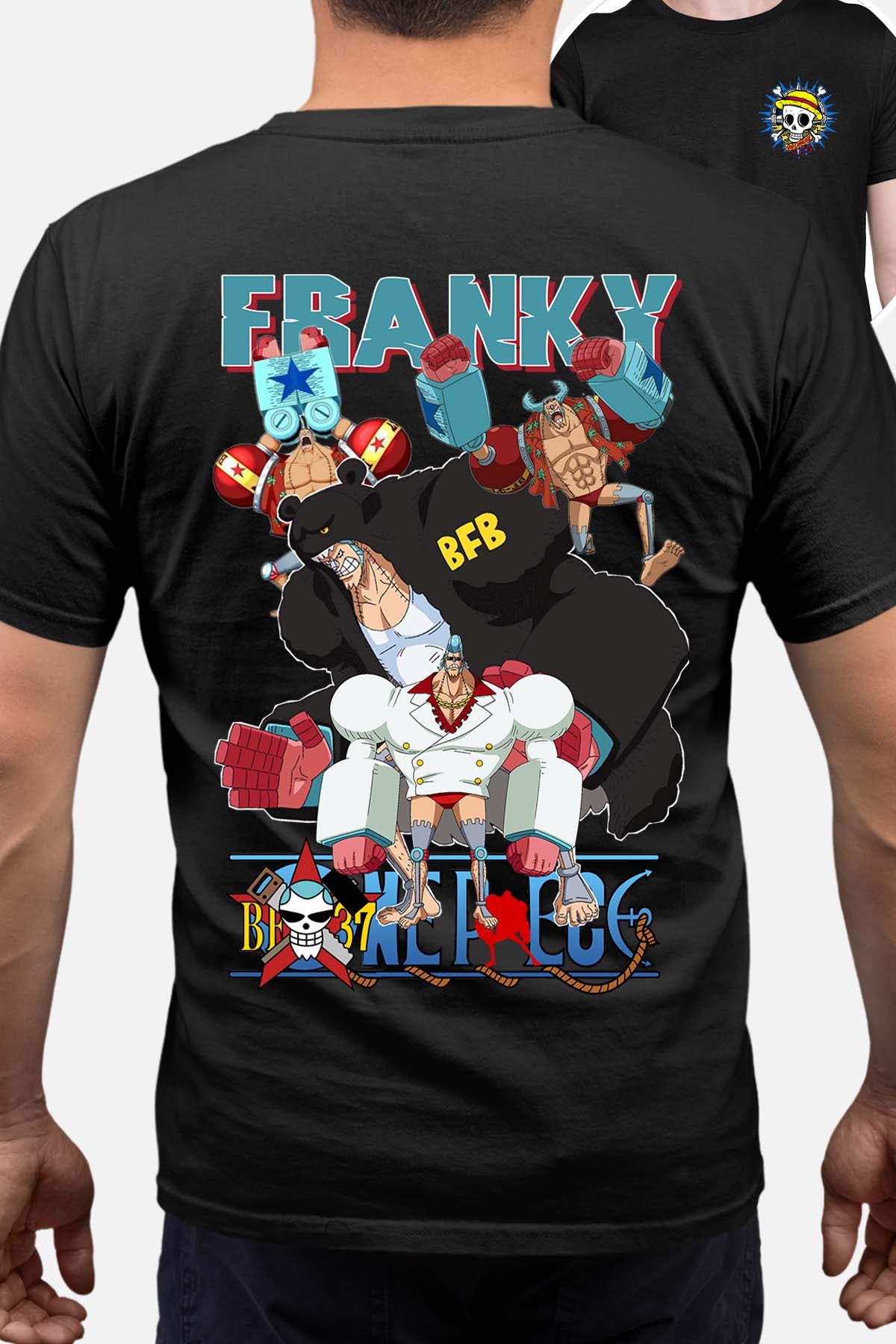 COULEUR:Noir|T-shirt Homme | Multi Francky 01 Noir