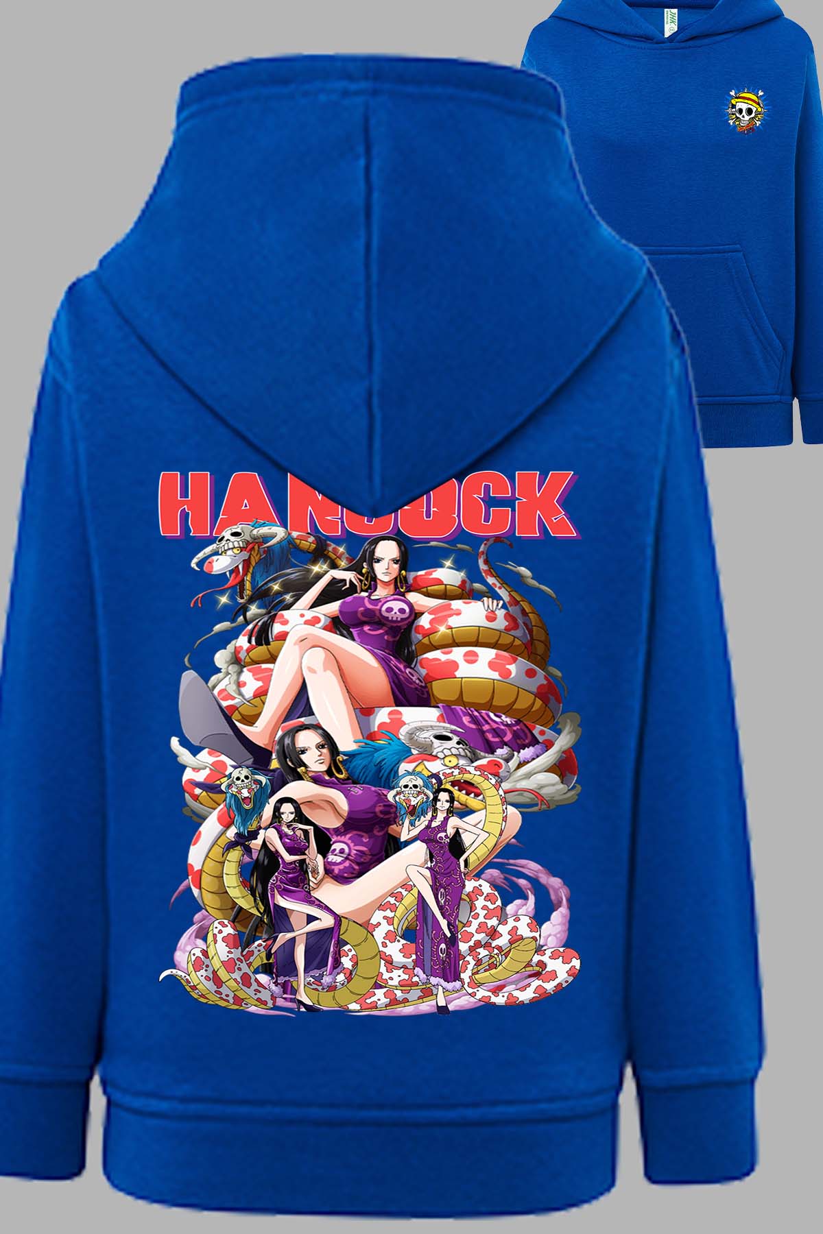 COULEUR:Bleu Roi|Sweat Capuche Homme | Multi Hancock 01 Bleu Roi
