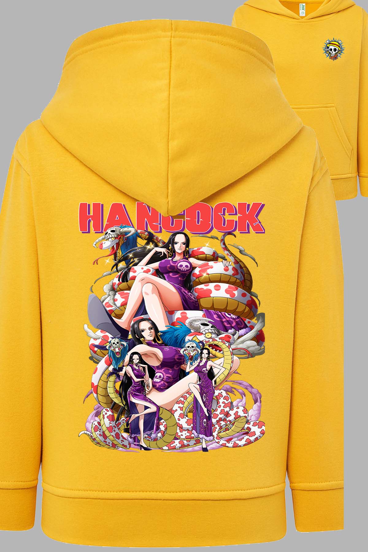 COULEUR:Jaune|Sweat Capuche Homme | Multi Hancock 01 Jaune