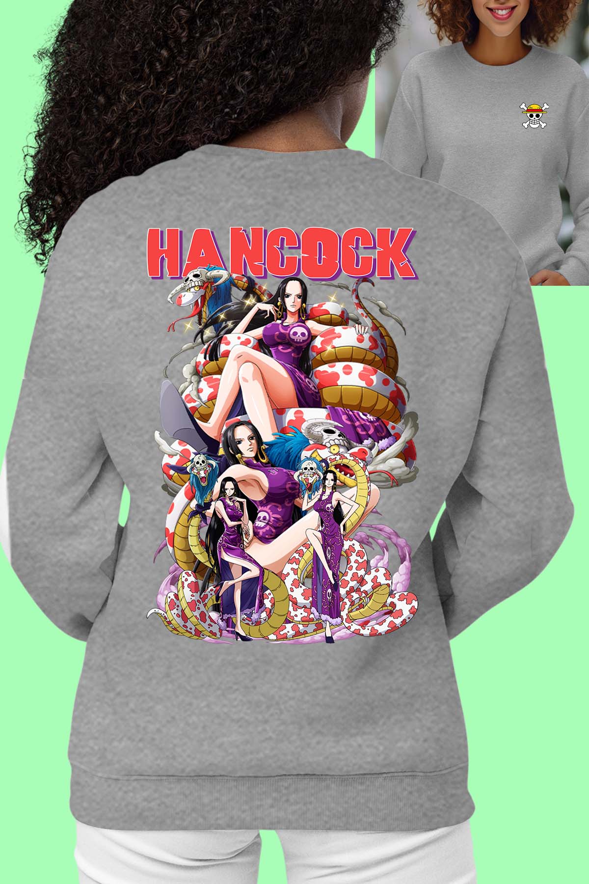 COULEUR:Gris|Sweat Col Rond Femme | Multi Hancock 01 Gris