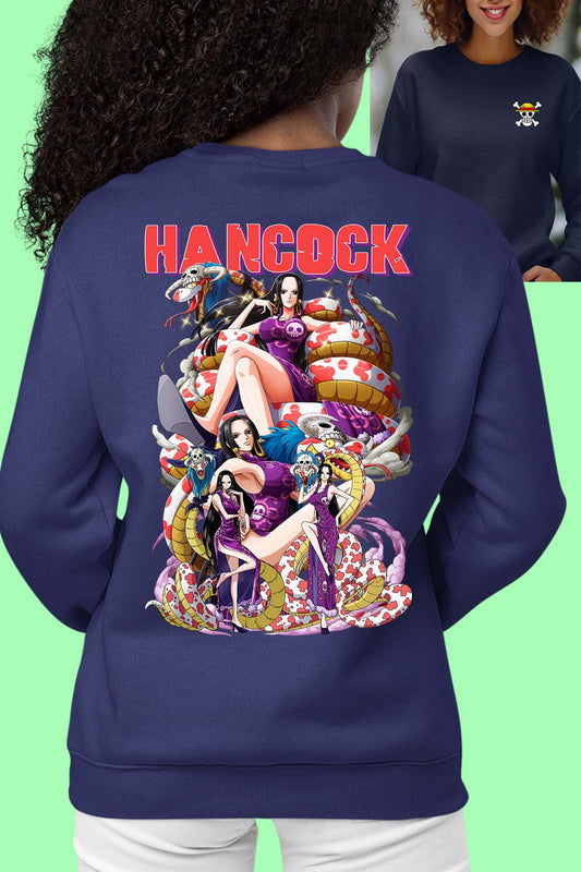 COULEUR:Marine|Sweat Col Rond Femme | Multi Hancock 01 Marine