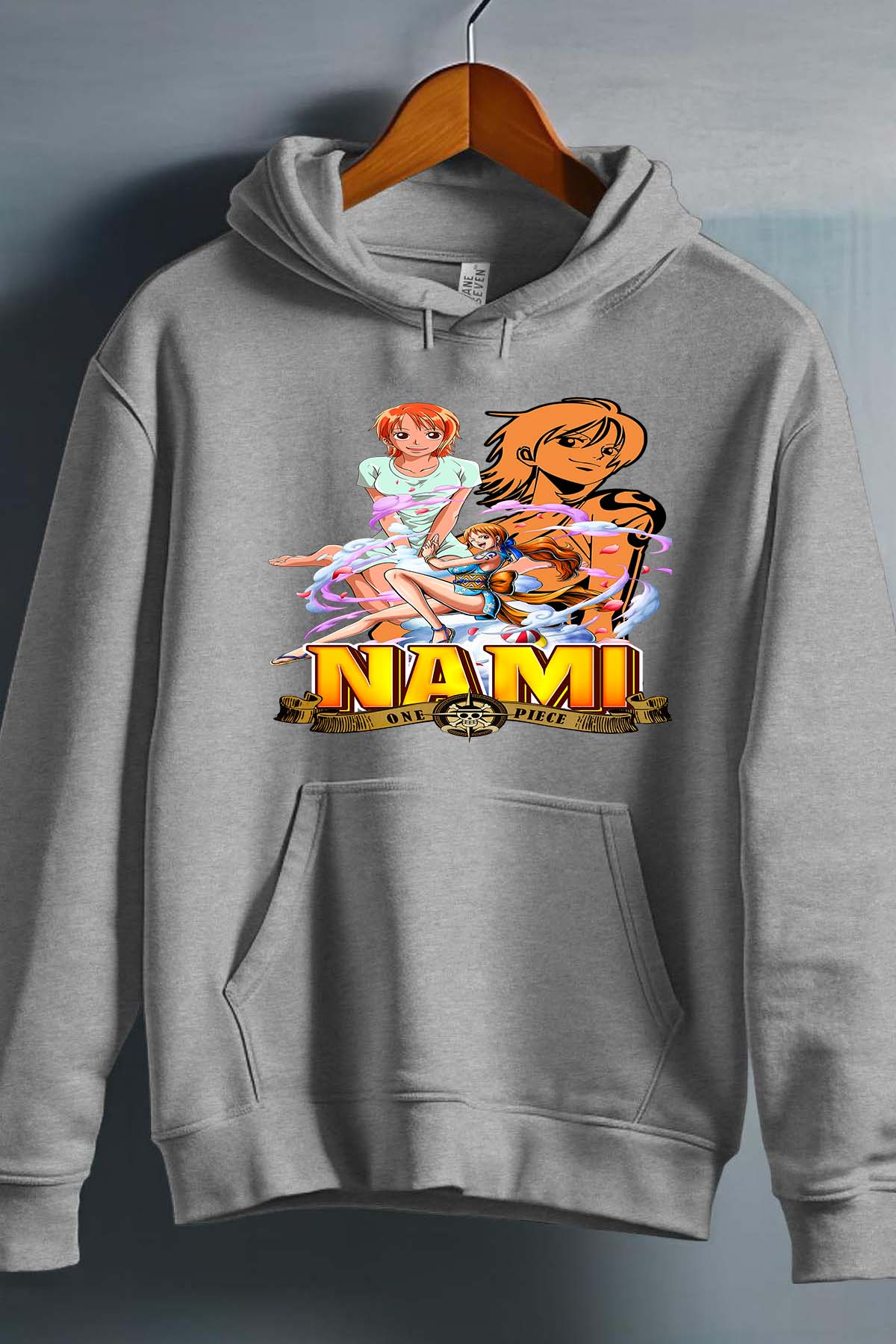 COULEUR:Gris|Sweat Capuche Fille | Multi Nami 01 Gris