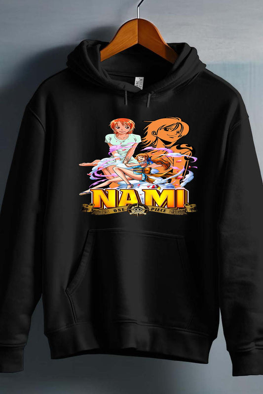 COULEUR:Noir|Sweat Capuche Fille | Multi Nami 01 Noir
