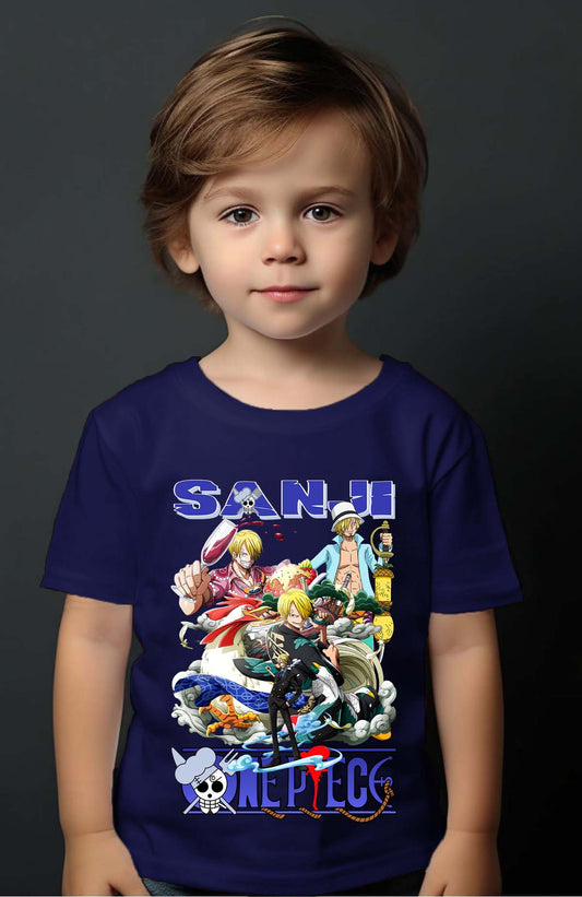 COULEUR:Marine|T-shirt Garçon | Multi Sanji 01 Marine