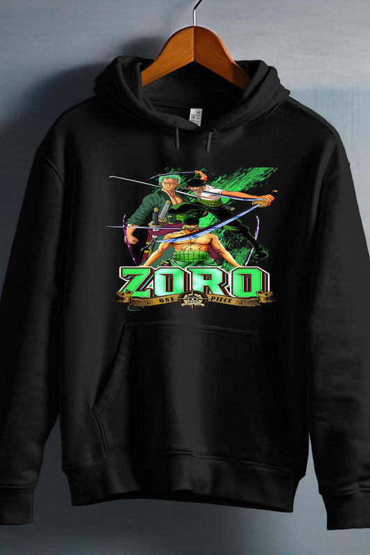 COULEUR:Noir|Sweat Capuche Garçon | Multi Zoro 06 Noir