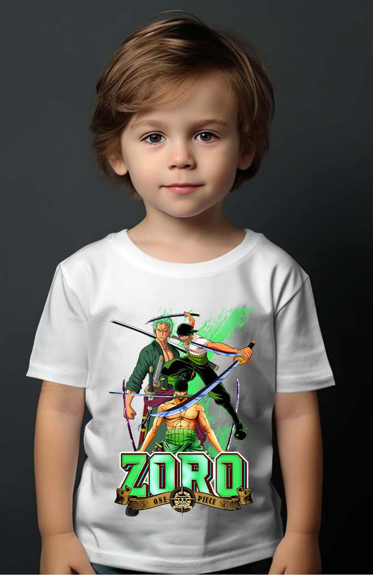 COULEUR:Blanc|T-shirt Garçon | Multi Zoro 06 Blanc