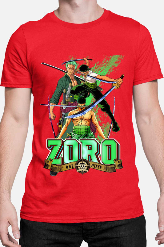 COULEUR:Rouge|T-shirt Homme | Multi Zoro 06 Rouge