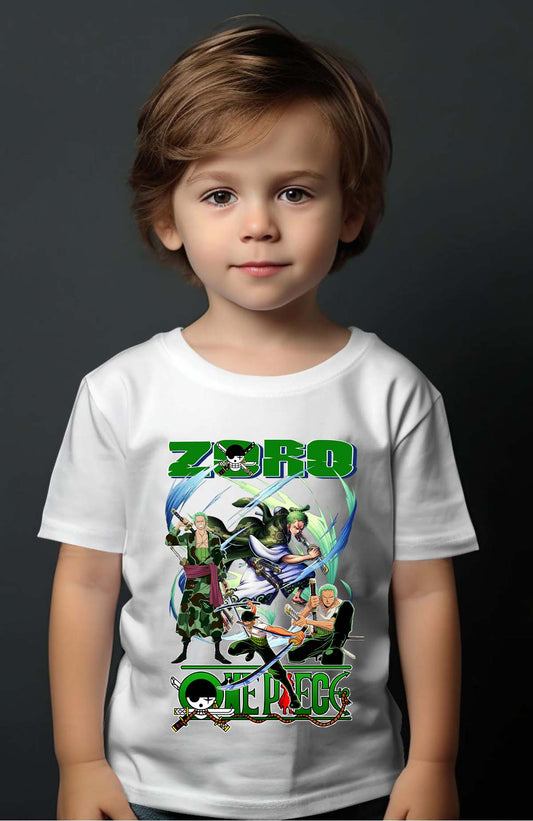 COULEUR:Blanc|T-shirt Garçon | Multi Zoro 07 Blanc