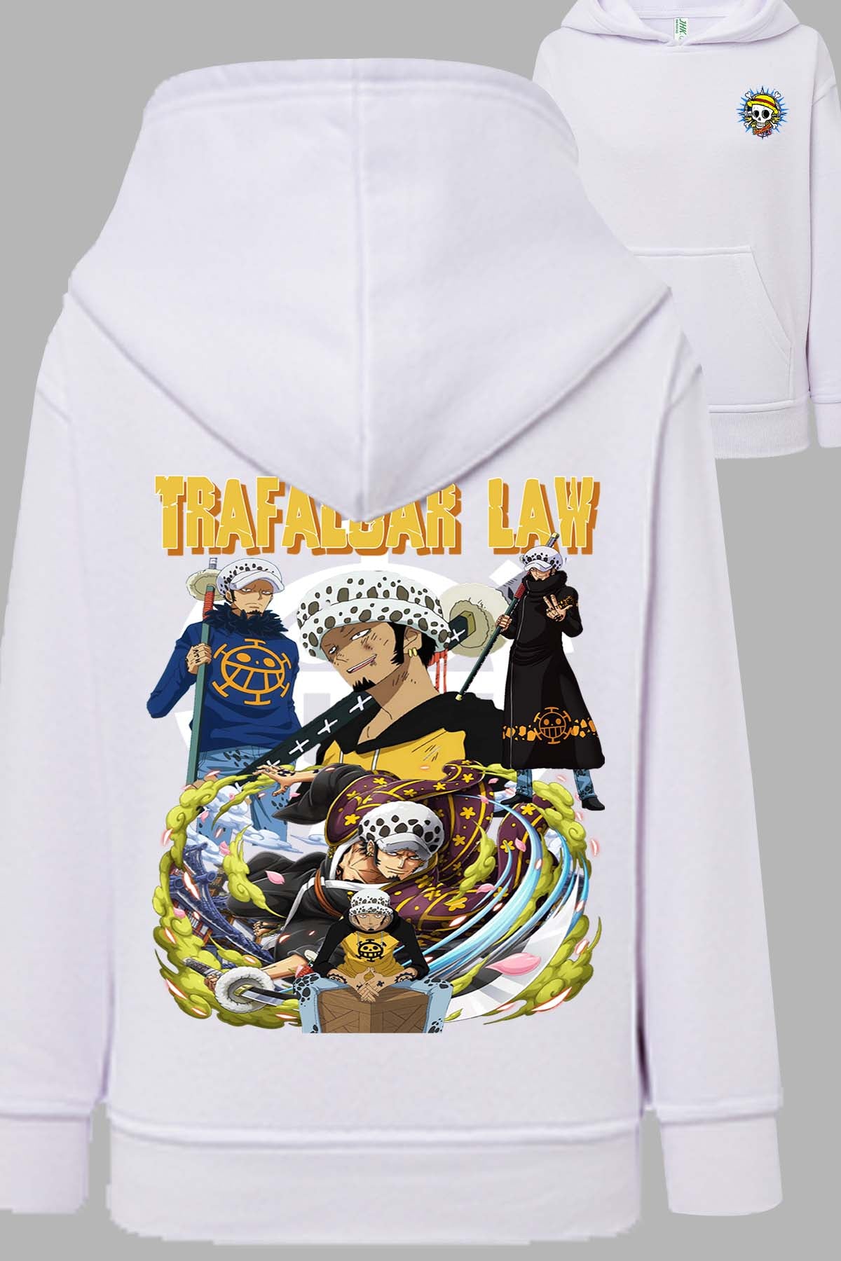 COULEUR:Blanc|Sweat Capuche Homme | Multi trafalgar 01 Blanc