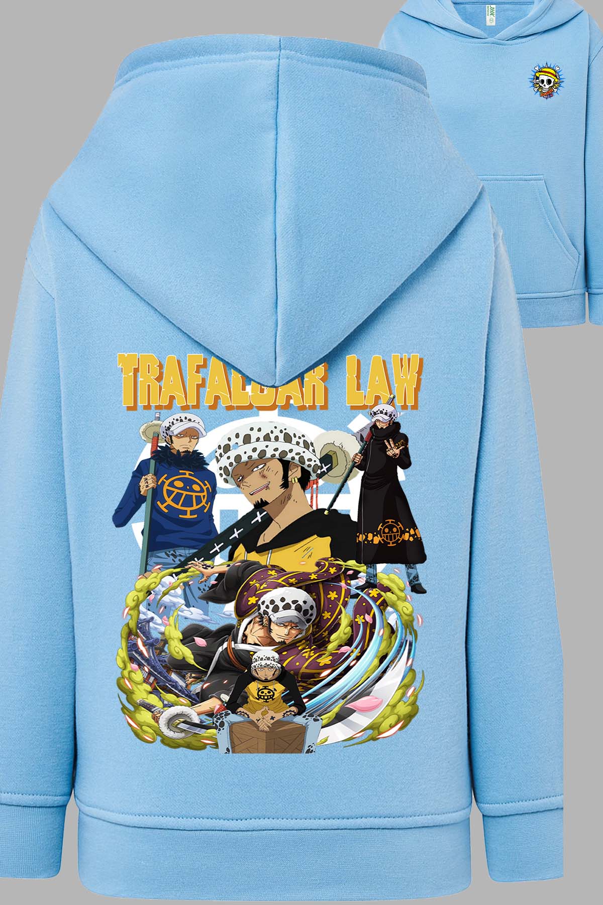 COULEUR:Bleu Ciel|Sweat Capuche Homme | Multi trafalgar 01 Bleu Ciel