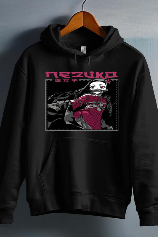 COULEUR:Noir|Sweat Capuche Garçon | NEZUKO 01A Noir