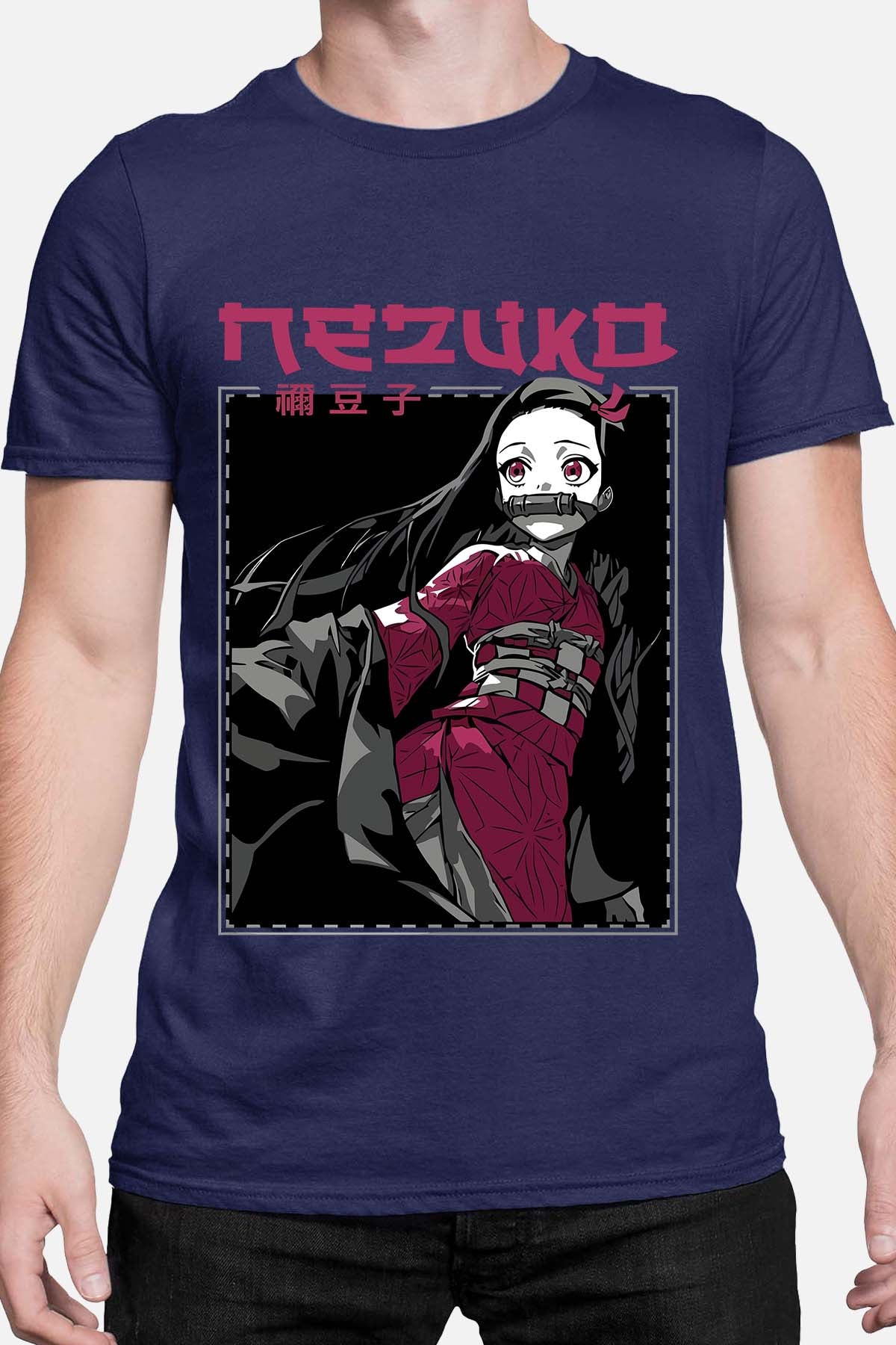 COULEUR:Marine|T-shirt Homme | NEZUKO 01A Marine