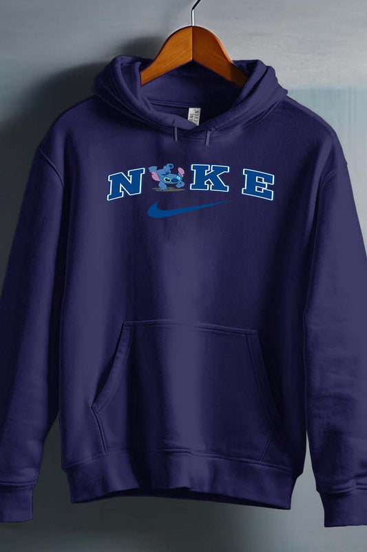 COULEUR:Marine|Sweat Capuche Garçon | NKE Stitch poirié Marine