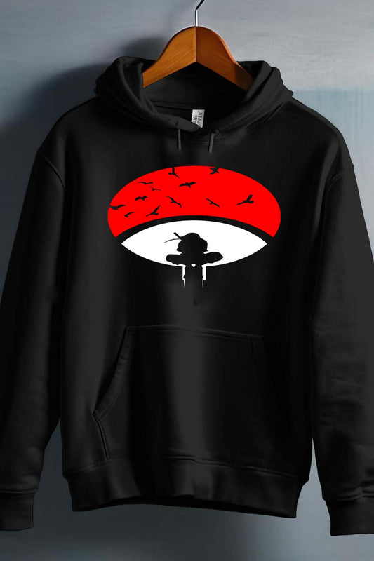 COULEUR:Noir|Sweat Capuche Homme | Naruto ombre Noir
