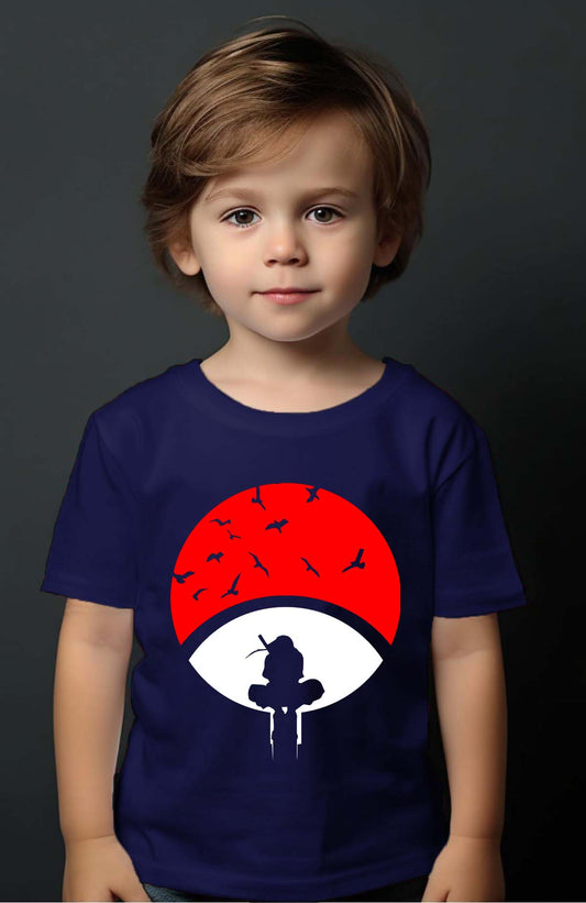 COULEUR:Marine|T-shirt Garçon | Naruto ombre Marine