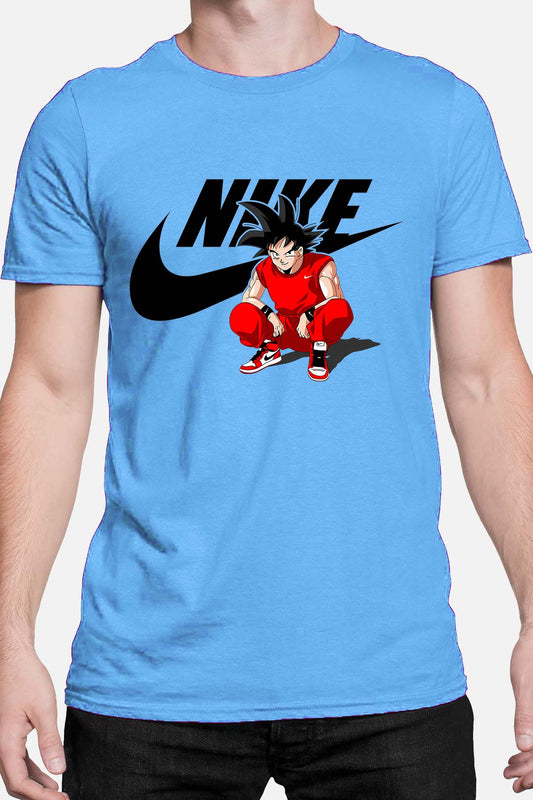 COULEUR:Bleu Ciel|T-shirt Homme | Nike Son Goku Bleu Ciel