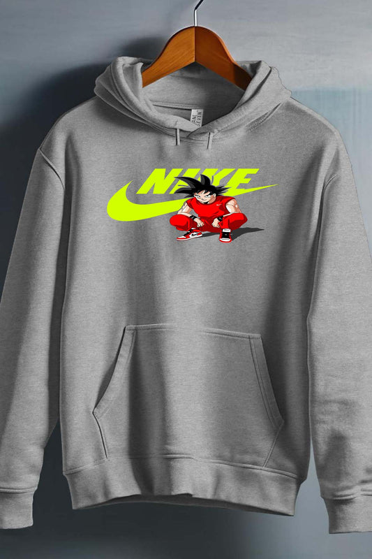 COULEUR:Gris|Sweat Capuche Garçon | Nike Son Goku JAUNE Gris