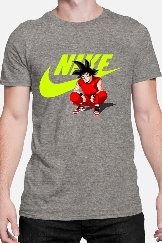 COULEUR:Gris|T-shirt Homme | Nike Son Goku JAUNE Gris