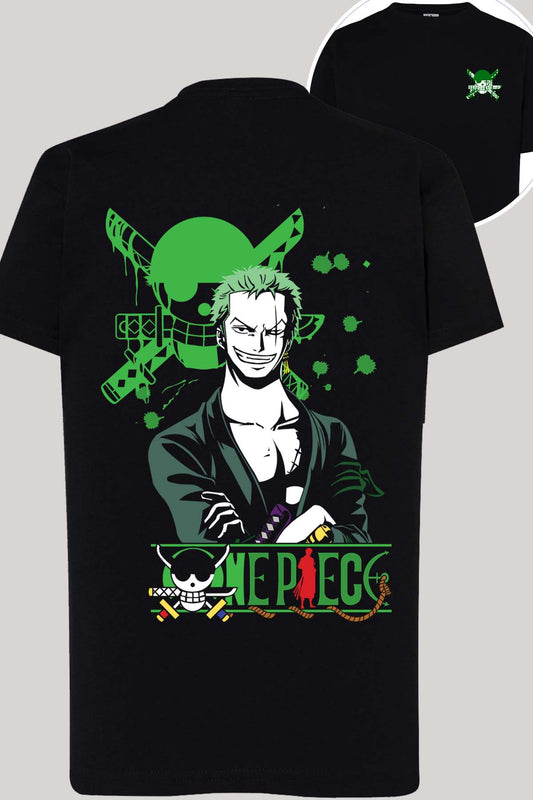 COULEUR:Noir|T-shirt Garçon | No Mercy Zoro Noir