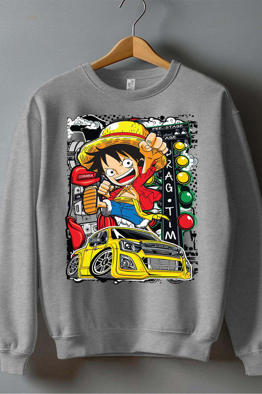 COULEUR:Gris|Sweat Col Rond Homme | ONEPIECE Pre stage Gris