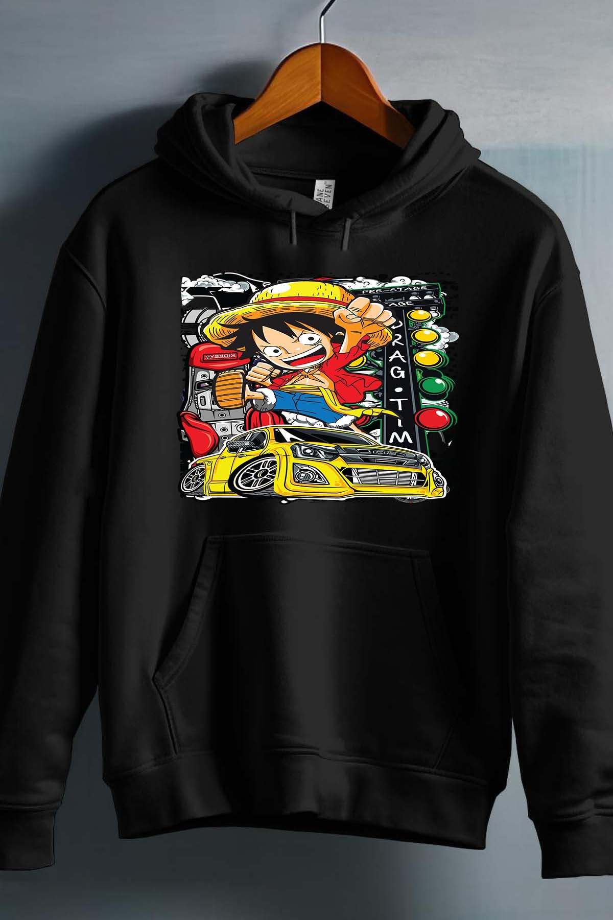 COULEUR:Noir|Sweat Capuche Homme | ONEPIECE Pre stage Noir