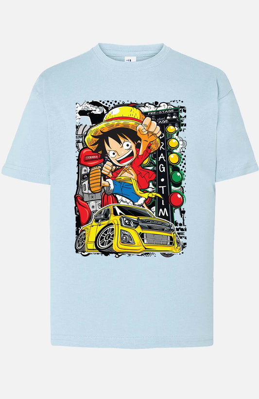 COULEUR:Bleu Ciel|T-shirt Garçon | ONEPIECE Pre stage Bleu Ciel