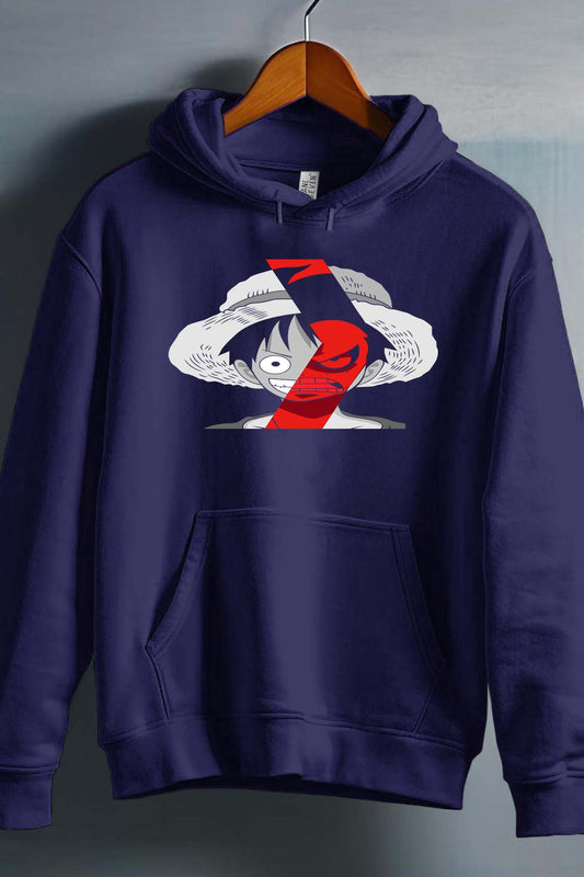 COULEUR:Marine|Sweat Capuche Homme | ONEPIECE Red Label Marine