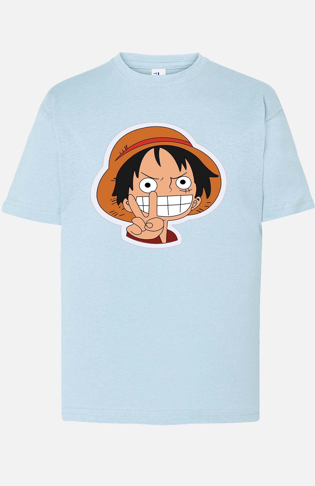 COULEUR:Bleu Ciel|T-shirt Garçon | ONEPIECE Victory Bleu Ciel