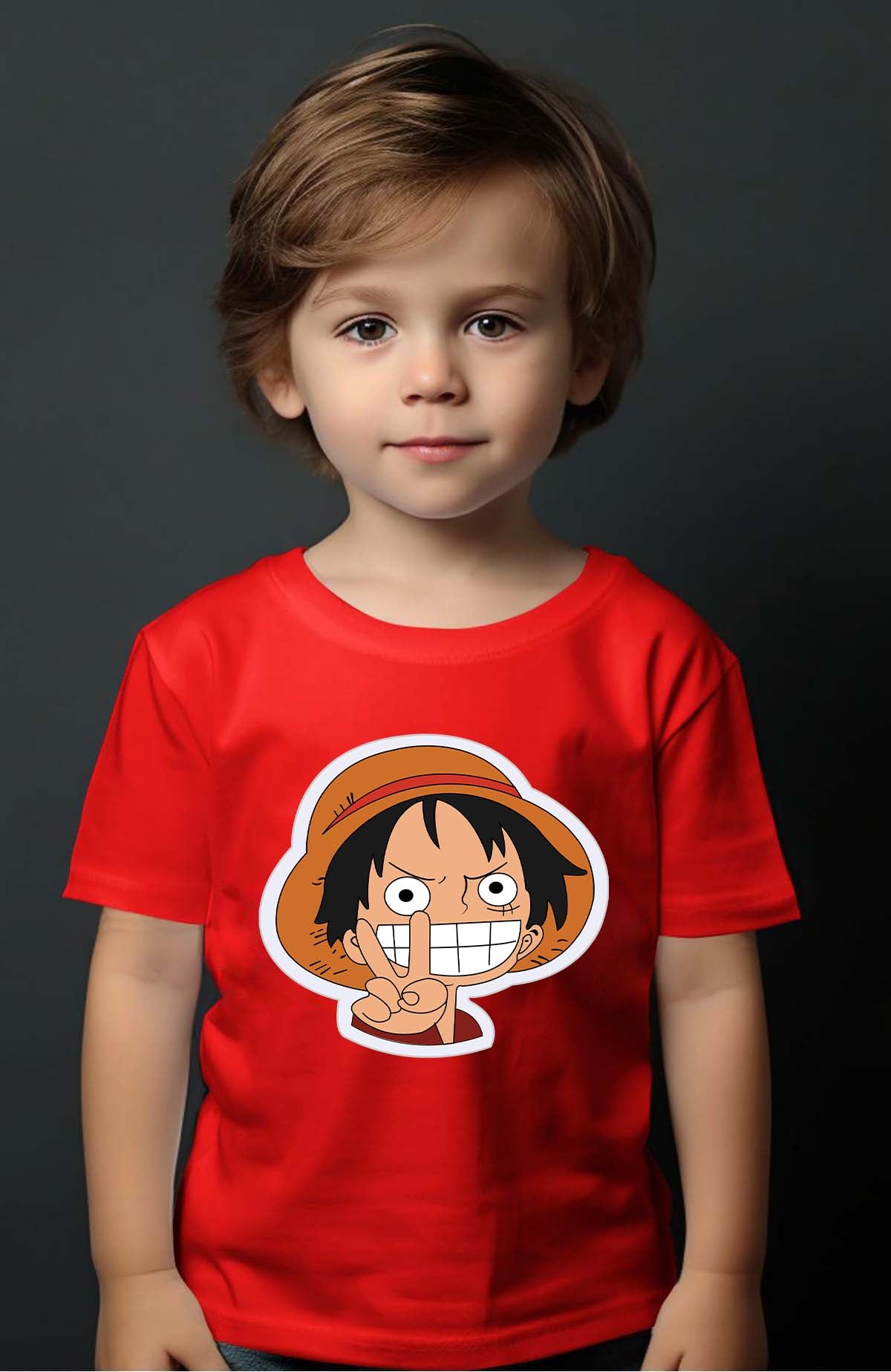 COULEUR:Rouge|T-shirt Garçon | ONEPIECE Victory Rouge