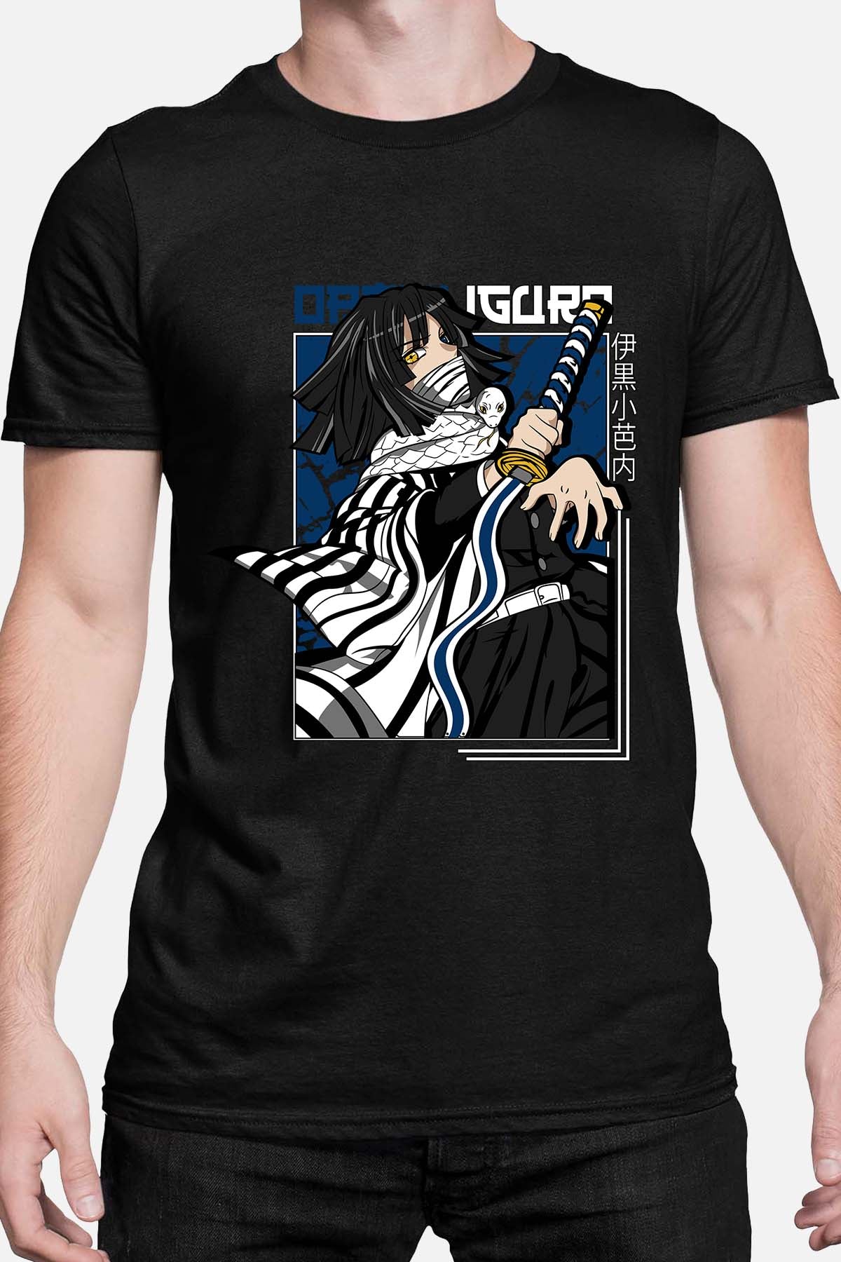 COULEUR:Noir|T-shirt Homme | Obanai Iguro 01 Noir