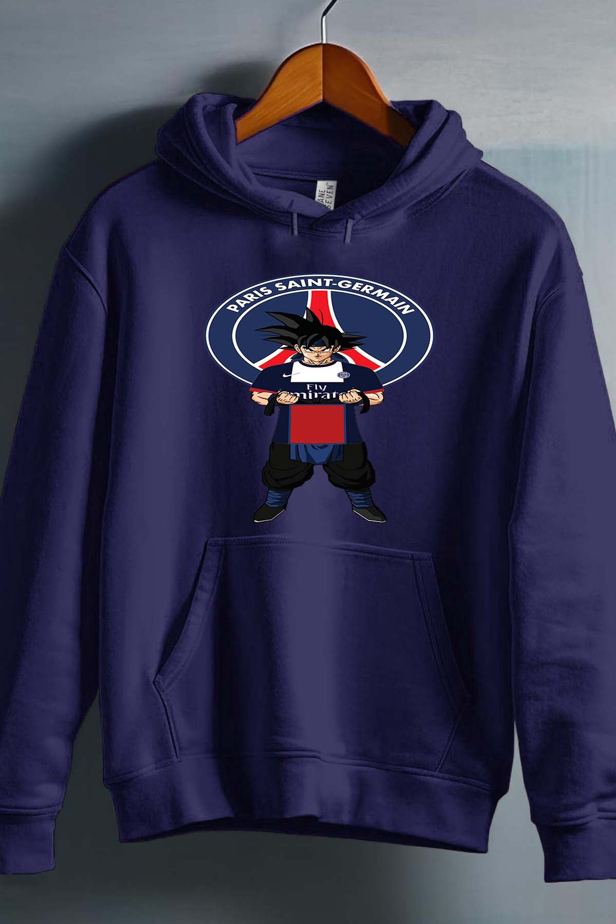 COULEUR:Marine|Sweat Capuche Homme | Paris SG Dbz Marine