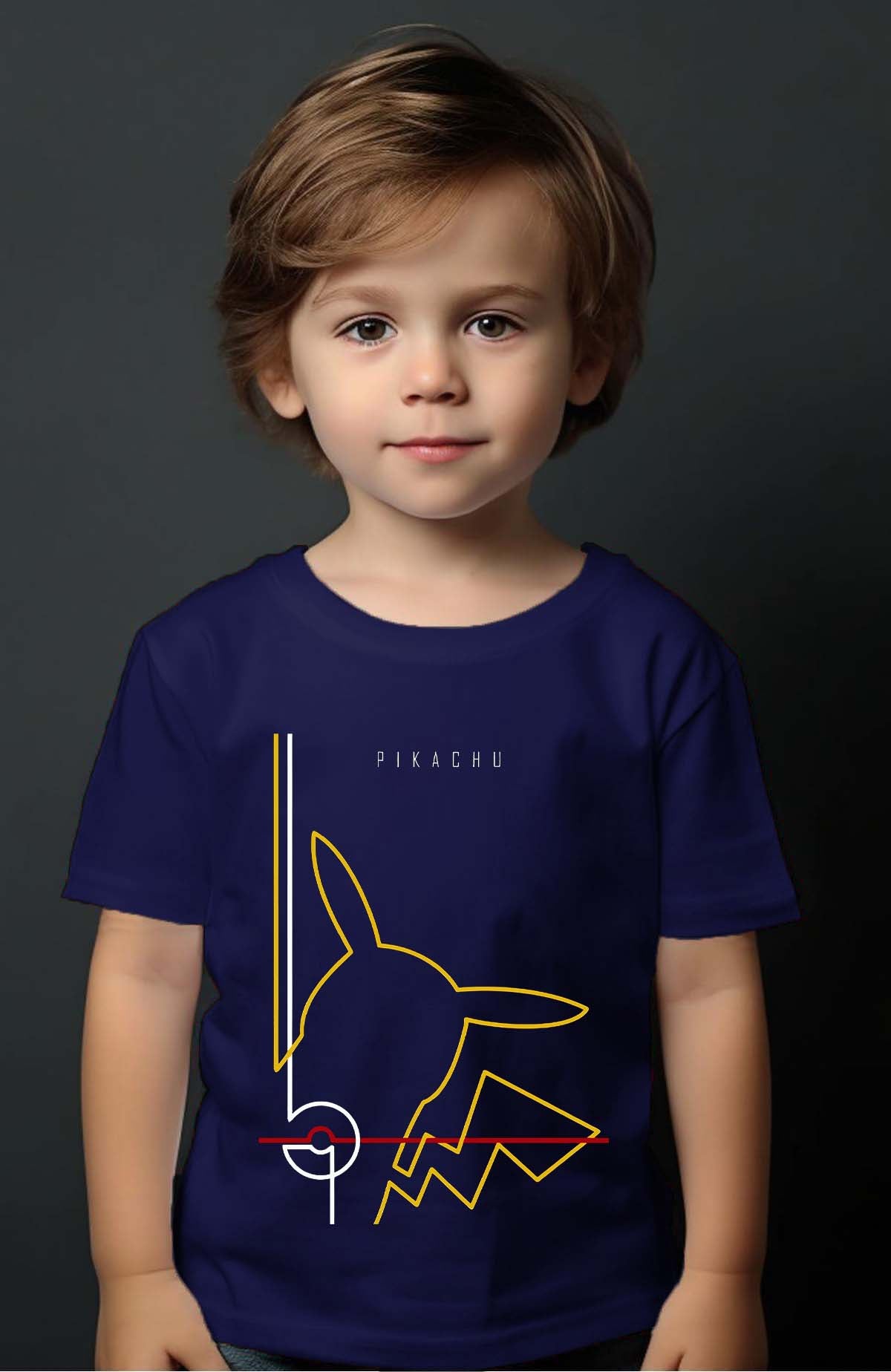 COULEUR:Marine|T-shirt Garçon | Pik light Marine