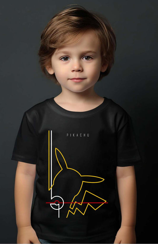 COULEUR:Noir|T-shirt Garçon | Pik light Noir