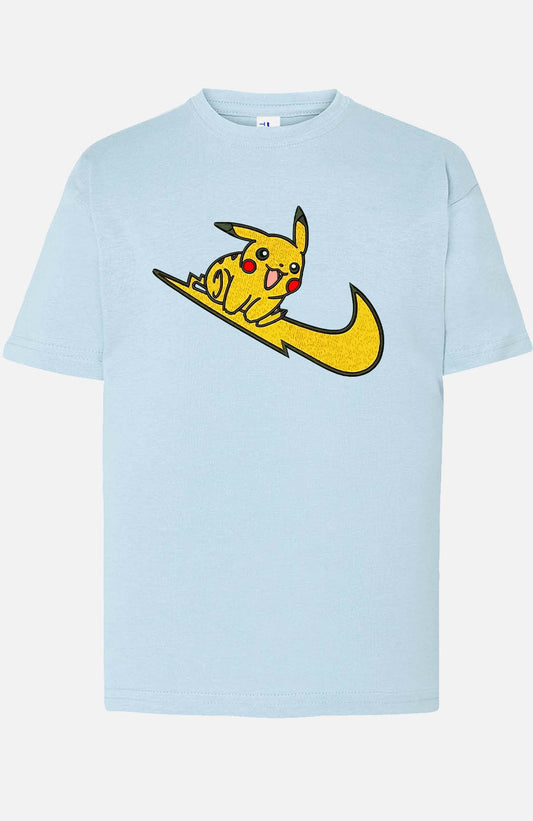 COULEUR:Bleu Ciel|T-shirt Garçon | Pika on virgule Bleu Ciel