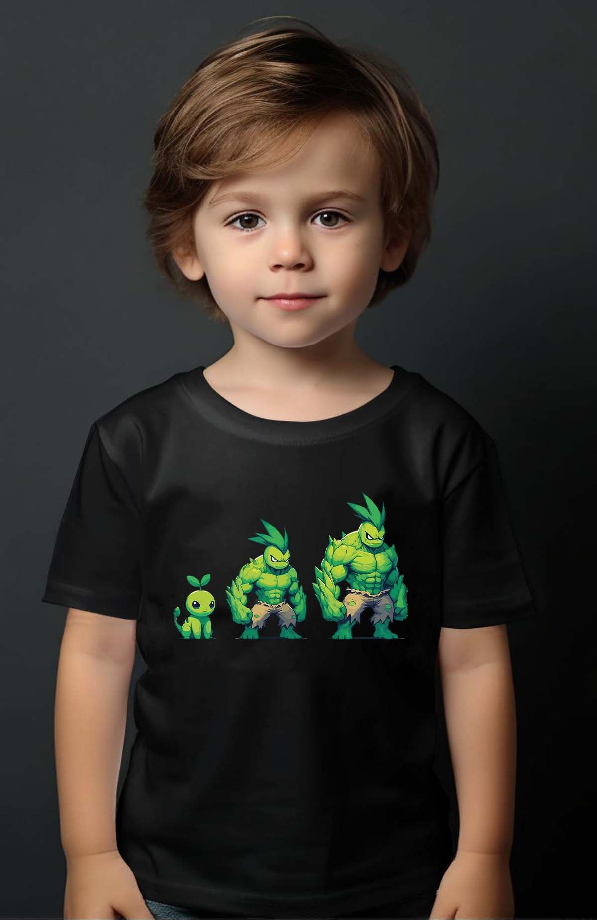 COULEUR:Noir|T-shirt Garçon | PokHulk Noir