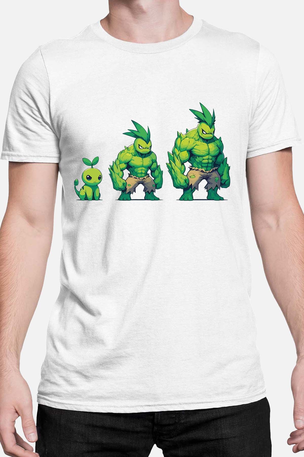 COULEUR:Blanc|T-shirt Homme | PokHulk Blanc