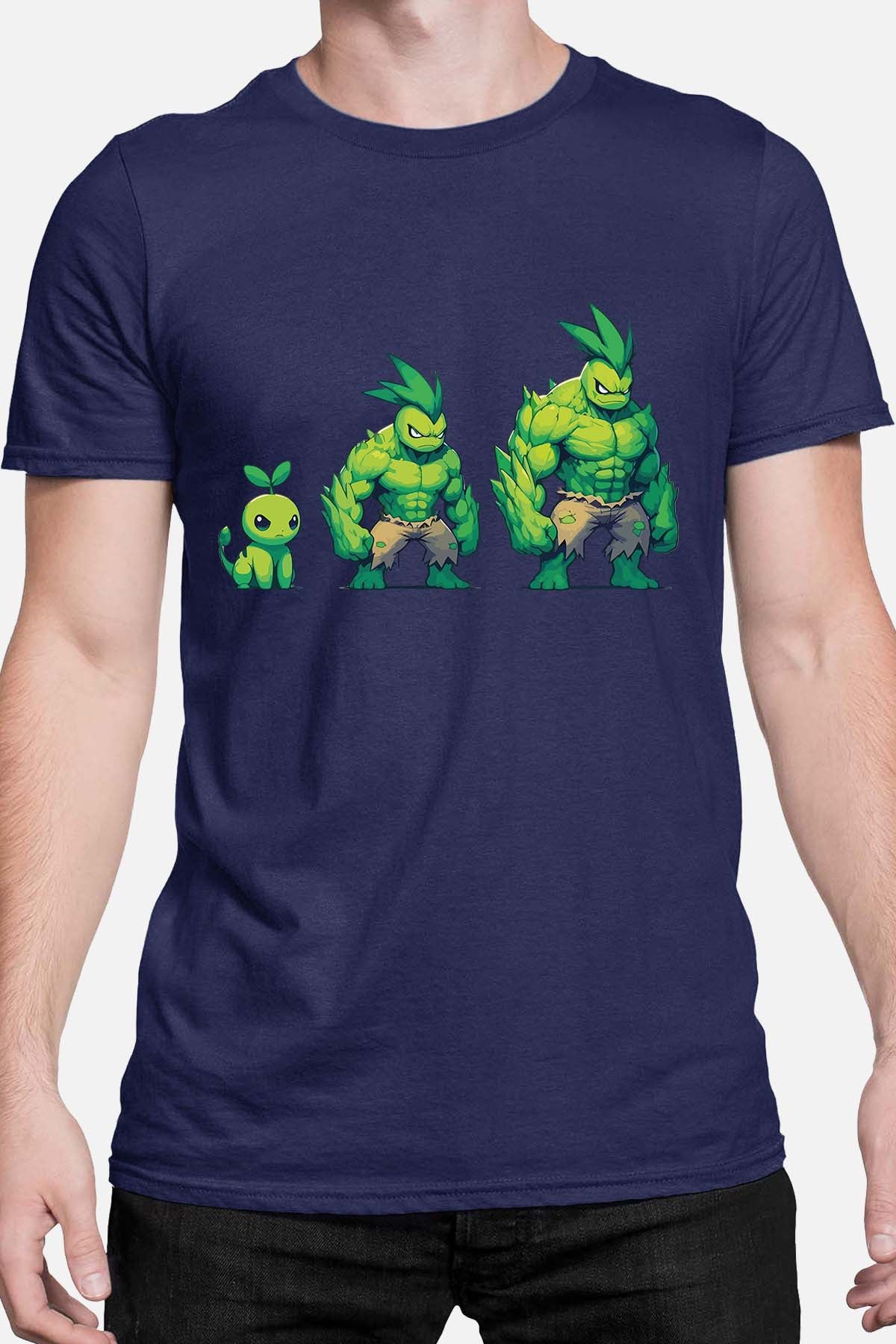 COULEUR:Marine|T-shirt Homme | PokHulk Marine