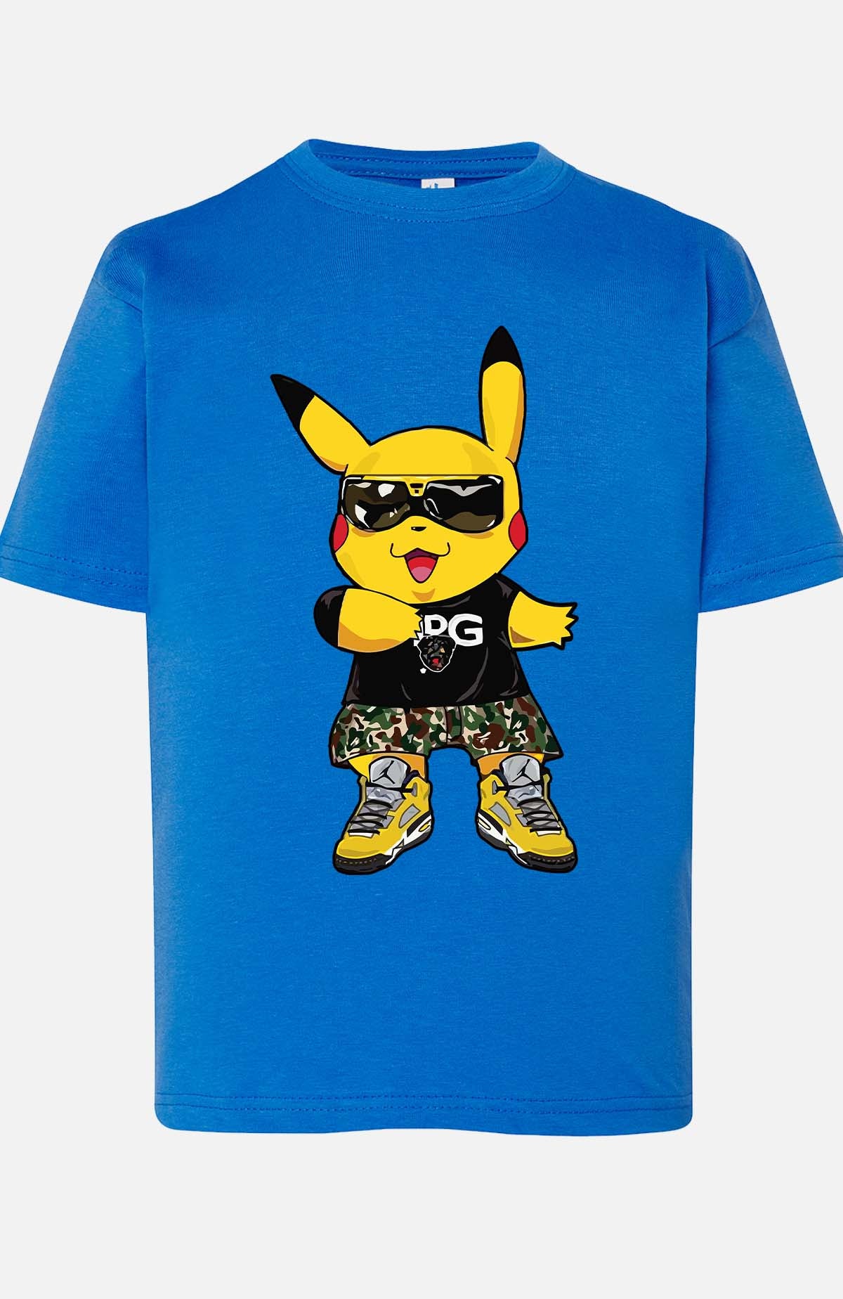 COULEUR:Bleu Roi|T-shirt Garçon | Poké D&G Bleu Roi