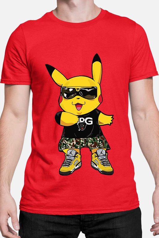 COULEUR:Rouge|T-shirt Homme | Poké D&G Rouge