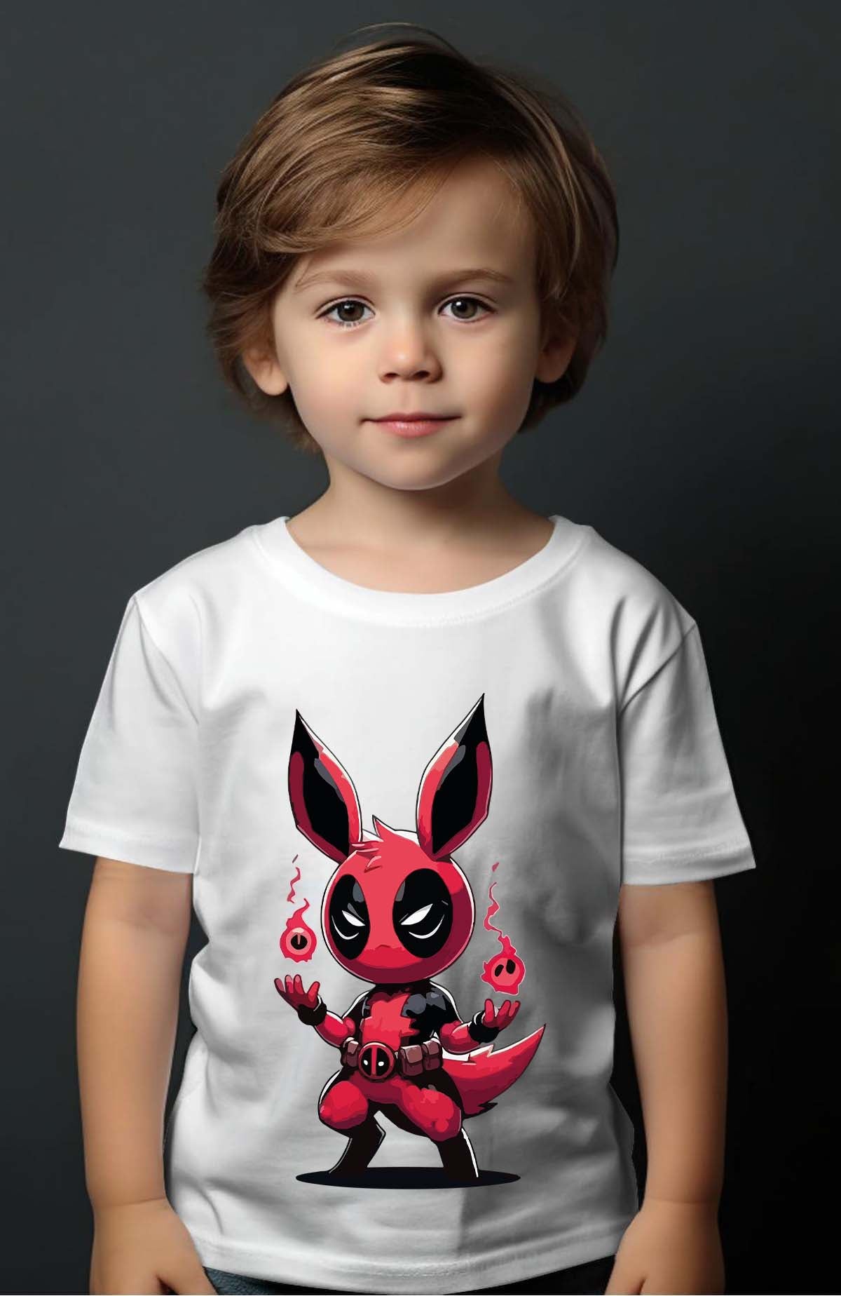 COULEUR:Blanc|T-shirt Garçon | Pokedead Blanc