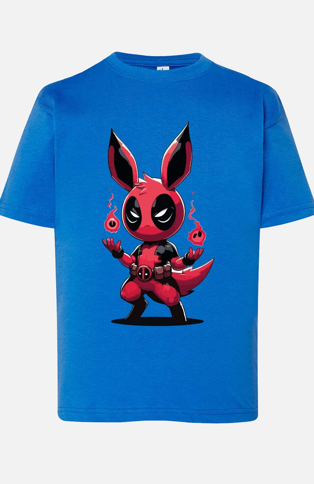 COULEUR:Bleu Roi|T-shirt Garçon | Pokedead Bleu Roi