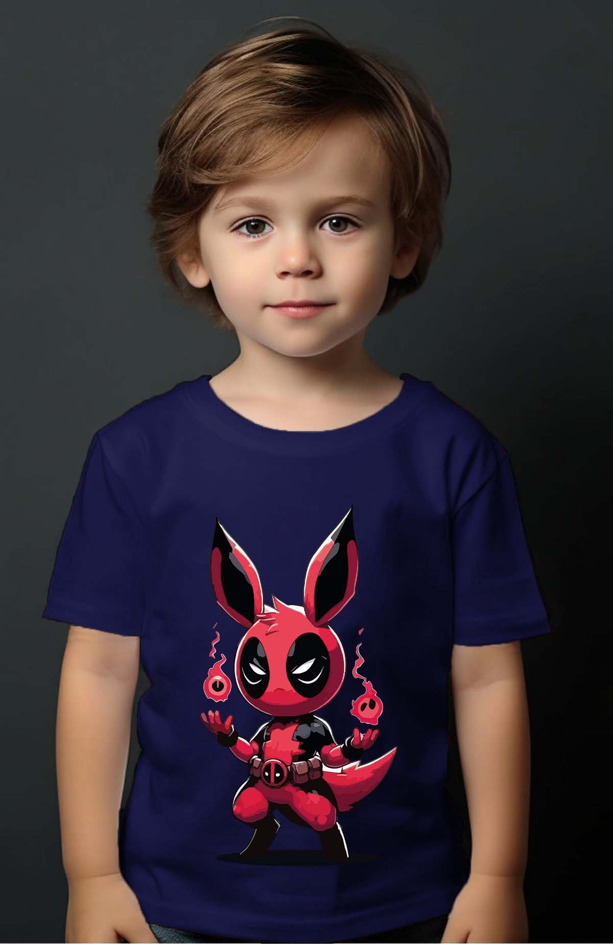COULEUR:Marine|T-shirt Garçon | Pokedead Marine