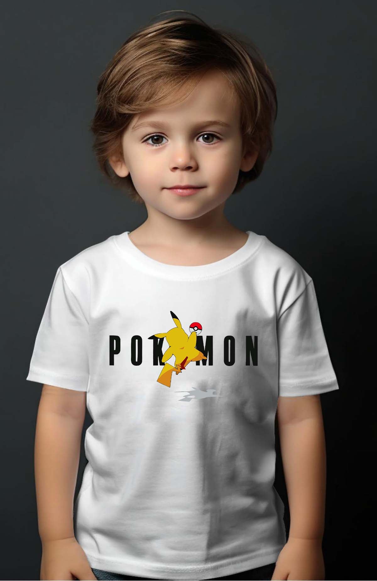 COULEUR:Blanc|T-shirt Garçon | Pokemon Jojo Blanc